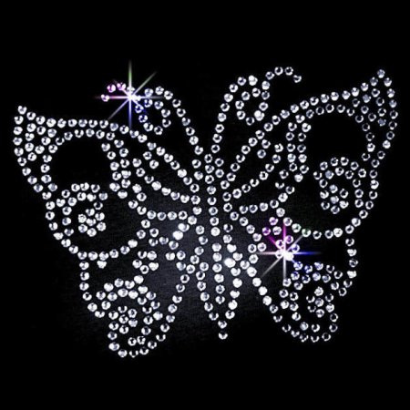 Аппликация из страз