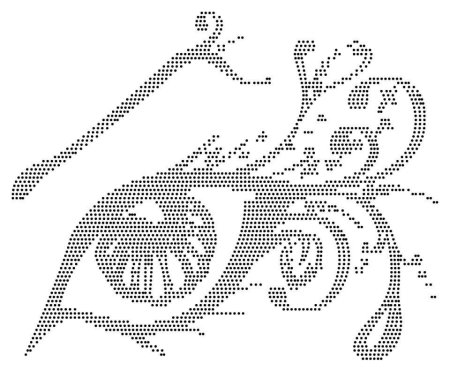 Схемы рисунков из страз