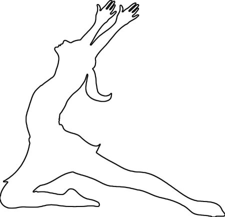 Балерины трафареты для вырезания