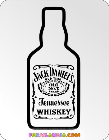 Бутылка вектор