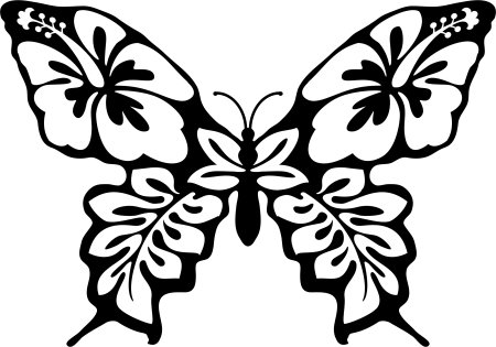 Бабочки для вырезания