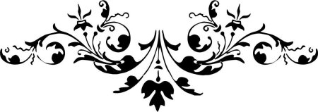 Трафаретные узоры на мебели