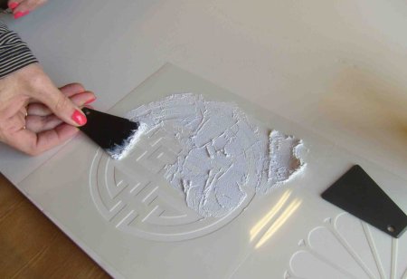 Трафарет для шпаклевки