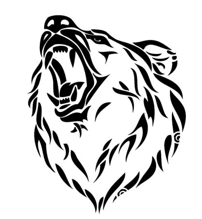 Изображение головы медведя