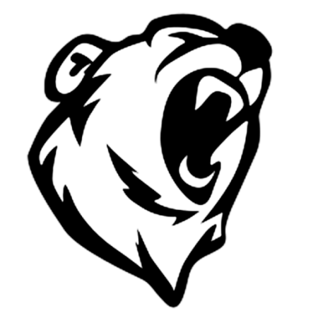 Контур головы медведя