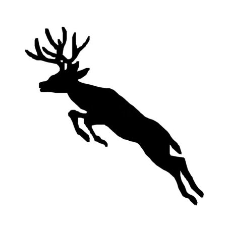 Трафарет "олени"