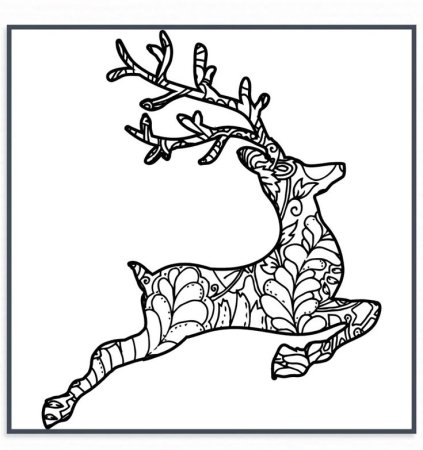 Олень бежит Раскадровка