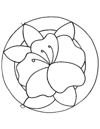 Витраж набросок