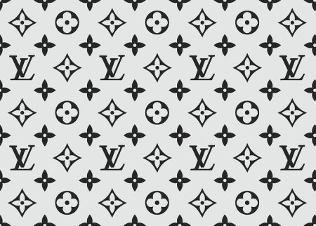 Узор Monogram Louis Vuitton