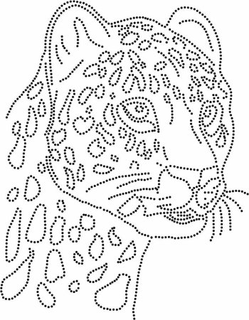 Точечные рисунки контуром
