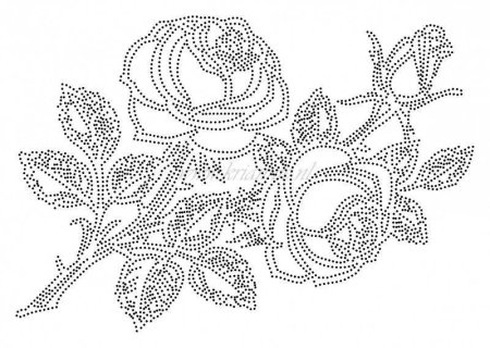 Трафареты для люневильской вышивки