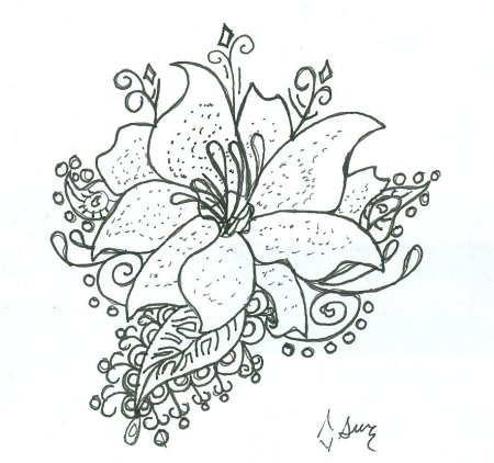 Точечная роспись трафареты