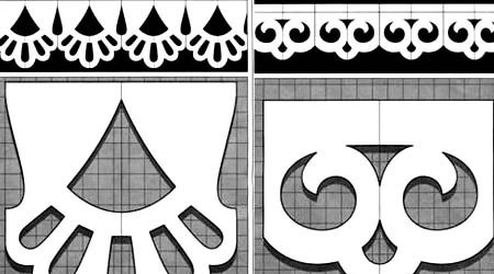 Домовая прорезная резьба по дереву шаблоны