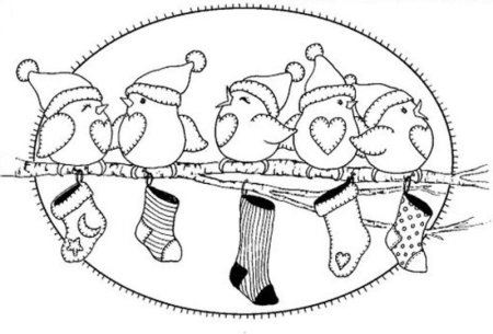 Трафареты на новый год прикольные