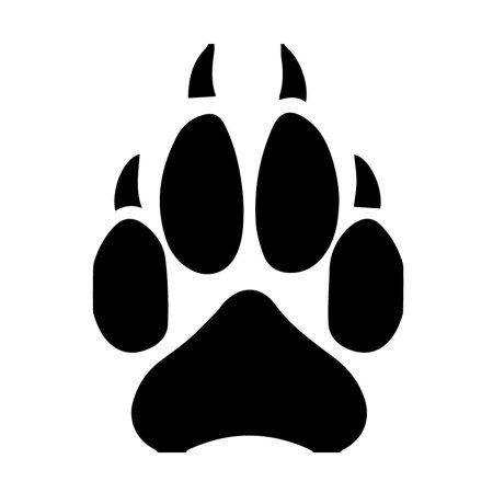 Отпечаток лапы тигра