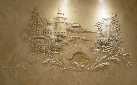 Трафареты для декоративной штукатурки