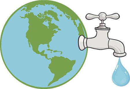 Земной шар с краном