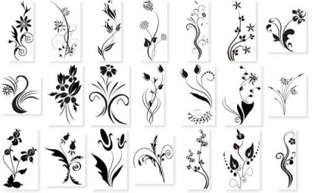 Ногти трафарет рисунок