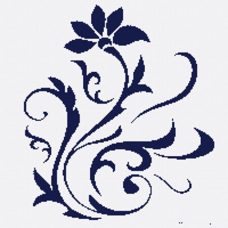 Трафаретные узоры на стены