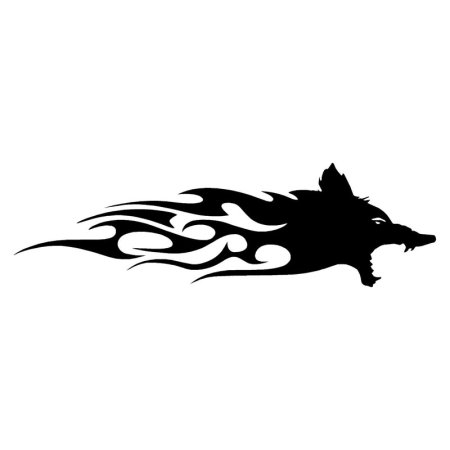 Трафарет ножа