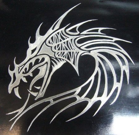 Трафареты на металле