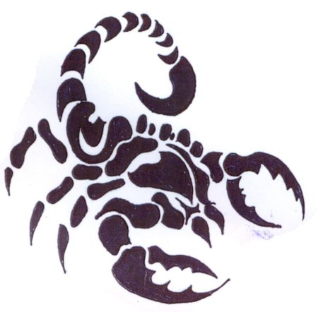 Тату тигр трайбл