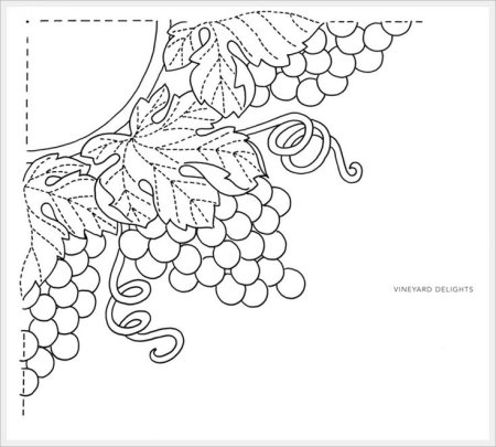 Виноград для выжигания