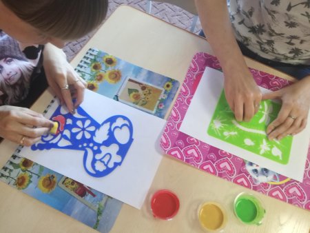 Трафарет для рисования