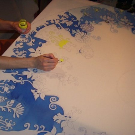 Трафареты для стен под покраску