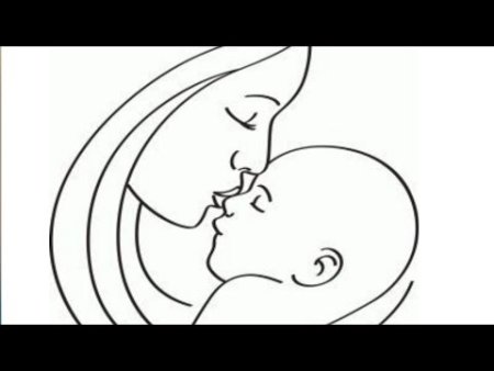 Шаблон матери и ребенка