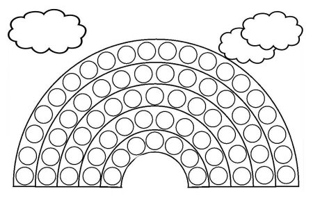 Рисование ватными палочками трафареты
