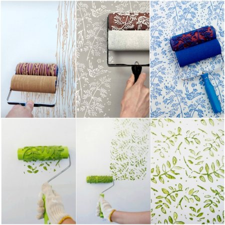 Фактурные валики для покраски