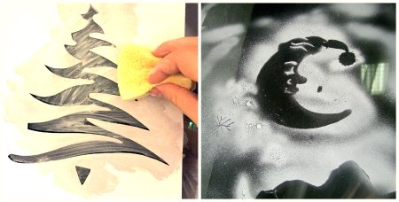 Трафаретная роспись