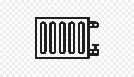 Значок радиатора отопления