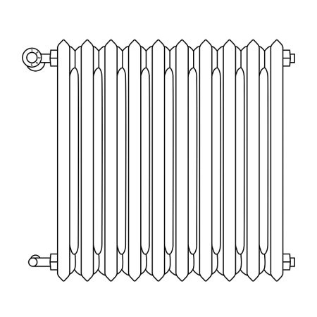 Радиатор отопления векторные