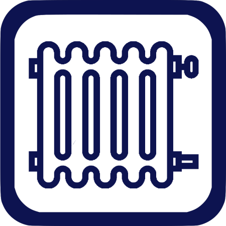 Отопление значок