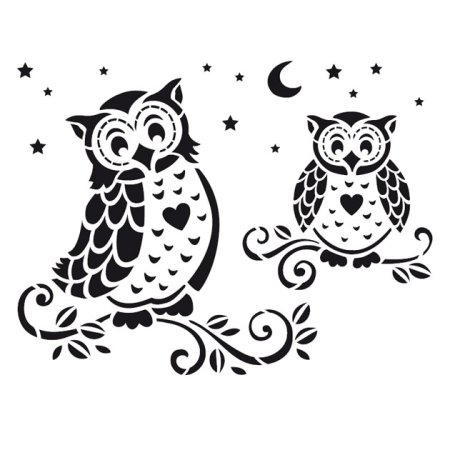 Вытынанка Сова