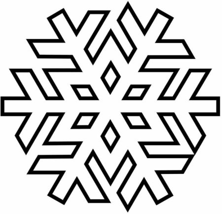 Шаблоны снежинок