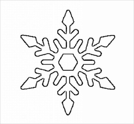 Шаблоны снежинок