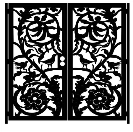 Ворота плазма DXF