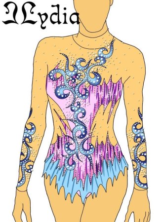 Орнаменты для купальников по художественной