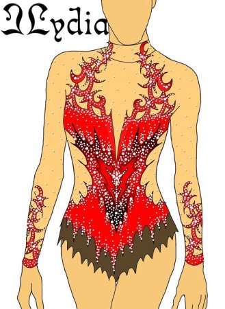 Орнаменты для купальников по художественной