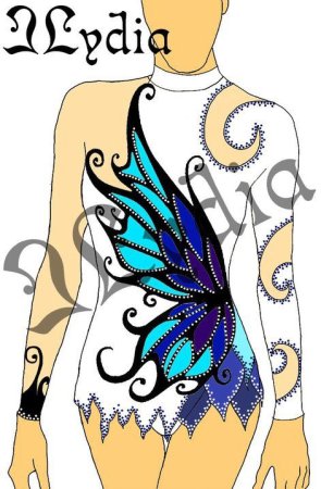 Орнаменты для гимнастических купальников