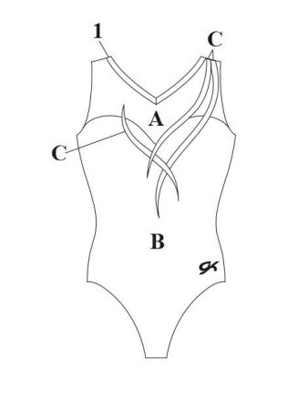 Мерки купальника для художественной гимнастики