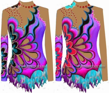 Шьем купальник для художественной гимнастики