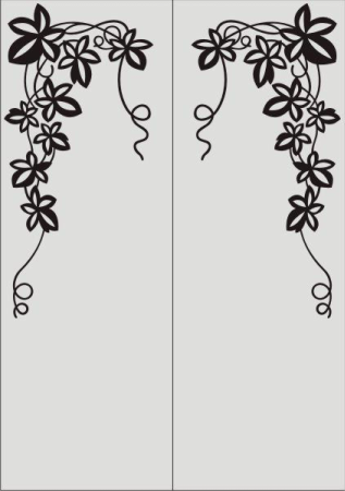 Красивые трафареты на зеркало