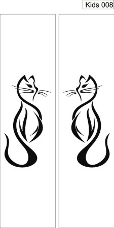 Трафарет для шкафа