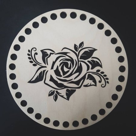 Трафарет круглый