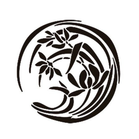 Трафарет круглый