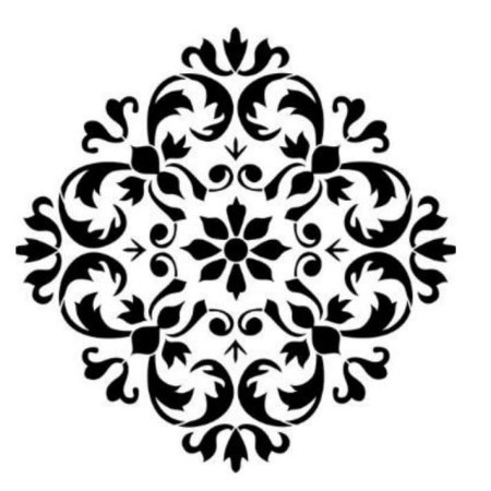 Орнамент трафарет
